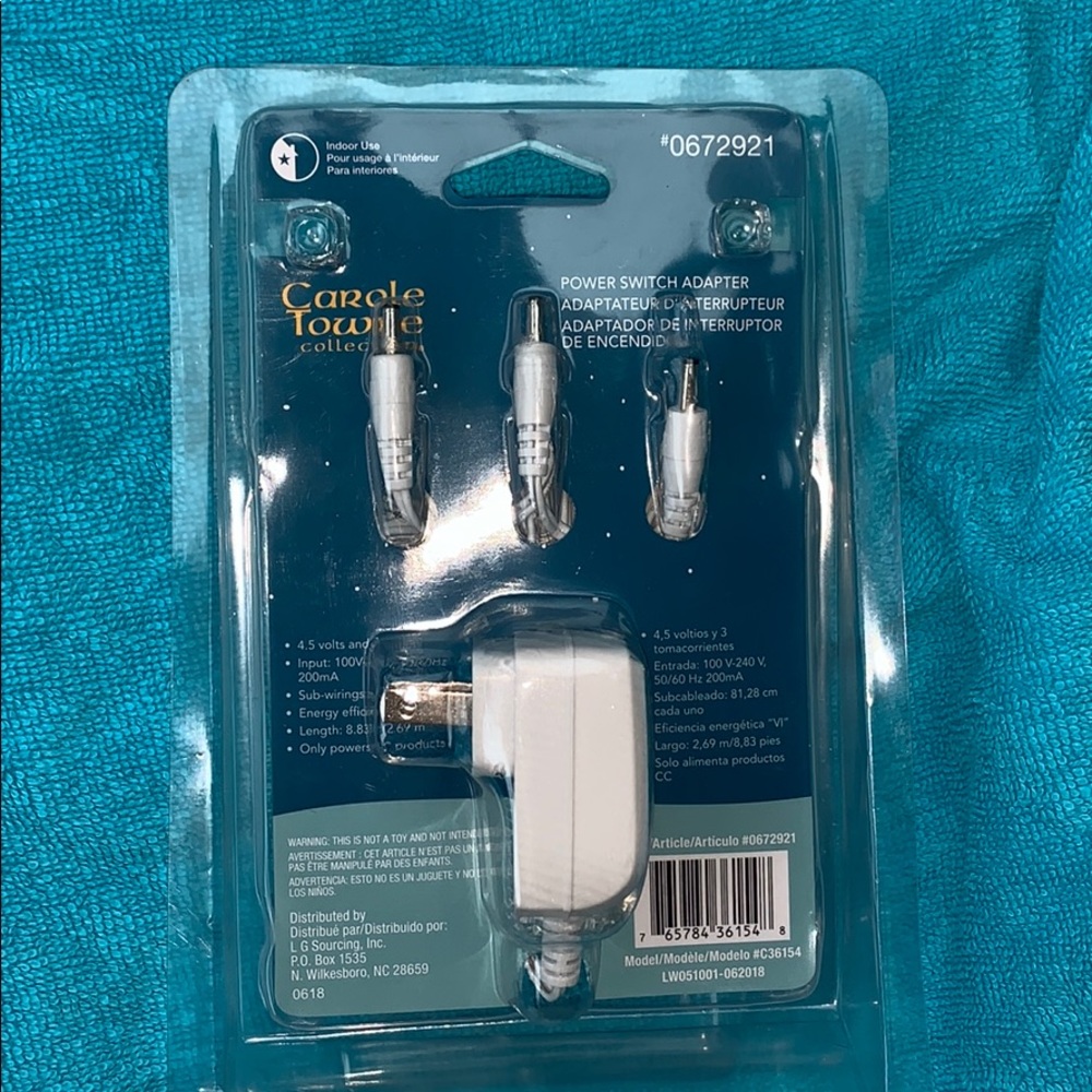 Carole Towne Power Switch Adapter